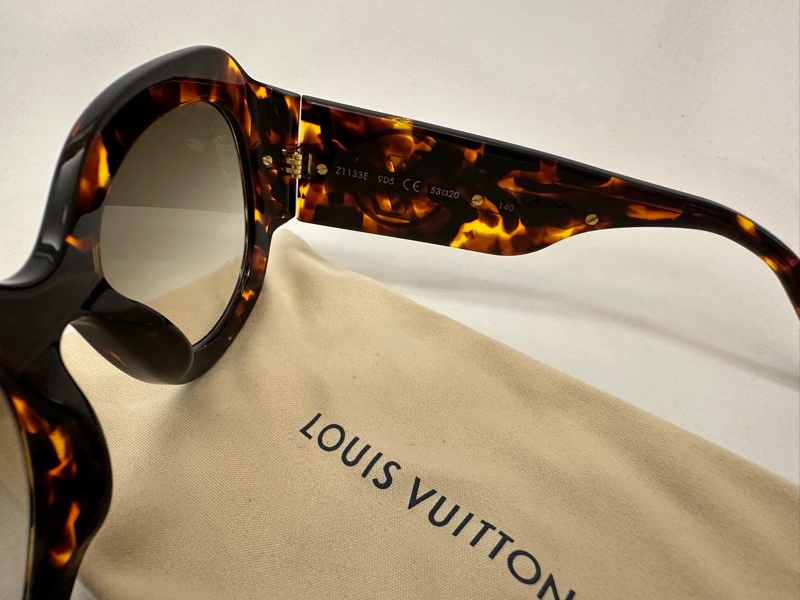 LV 琥珀色 Paris Texas 咖啡漸層太陽眼鏡-4