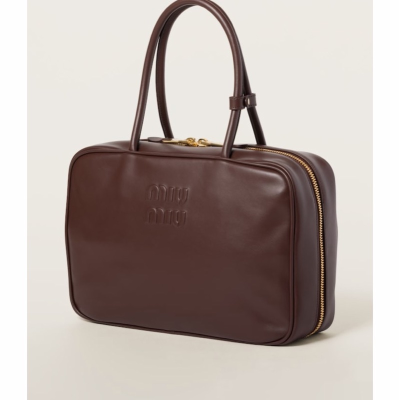 Miu Miu 女士 Beau 手提包均碼碼常規、34cm*10cm*23cm-3