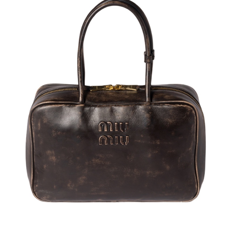 Miu Miu 女士 拉鍊手提包均碼碼34cm*10cm*23cm-1