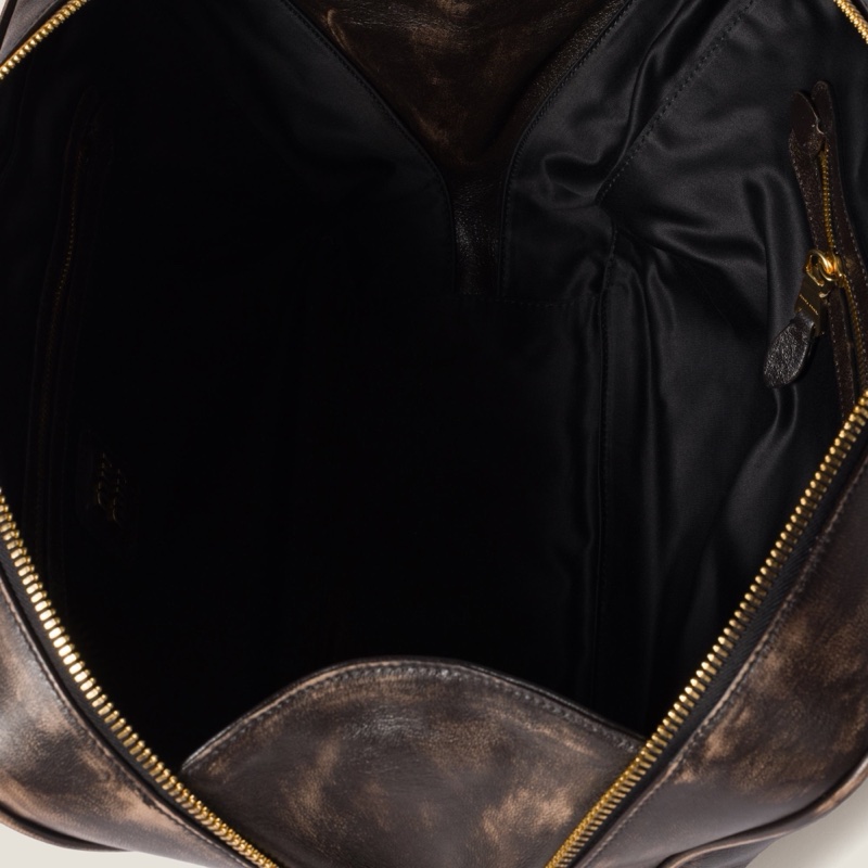 Miu Miu 女士 拉鍊手提包均碼碼34cm*10cm*23cm-2