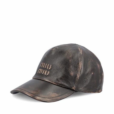 Miu Miu 女士 圖案棒球帽M L碼