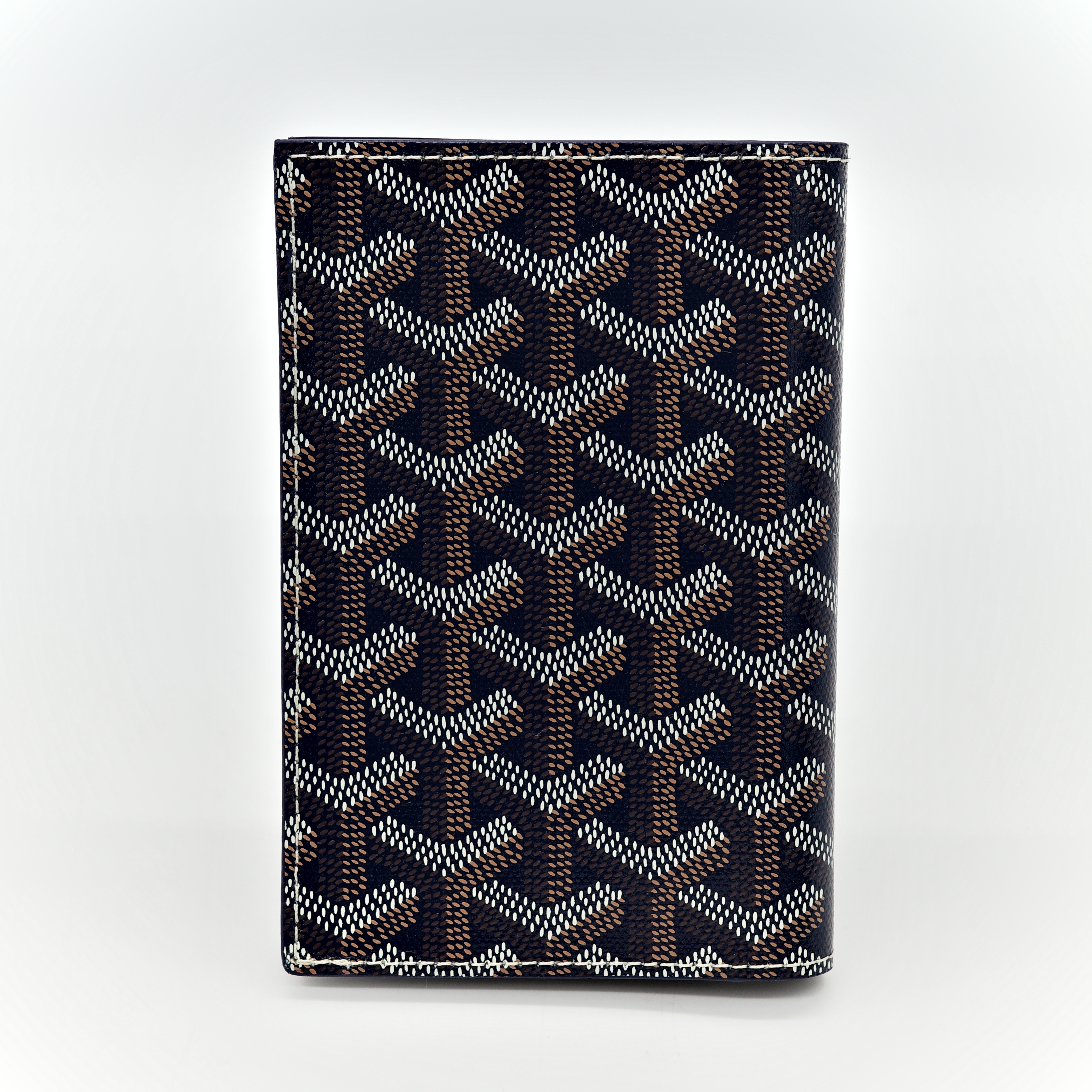 Goyard 戈雅 海軍藍 經典花紋 護照夾-2