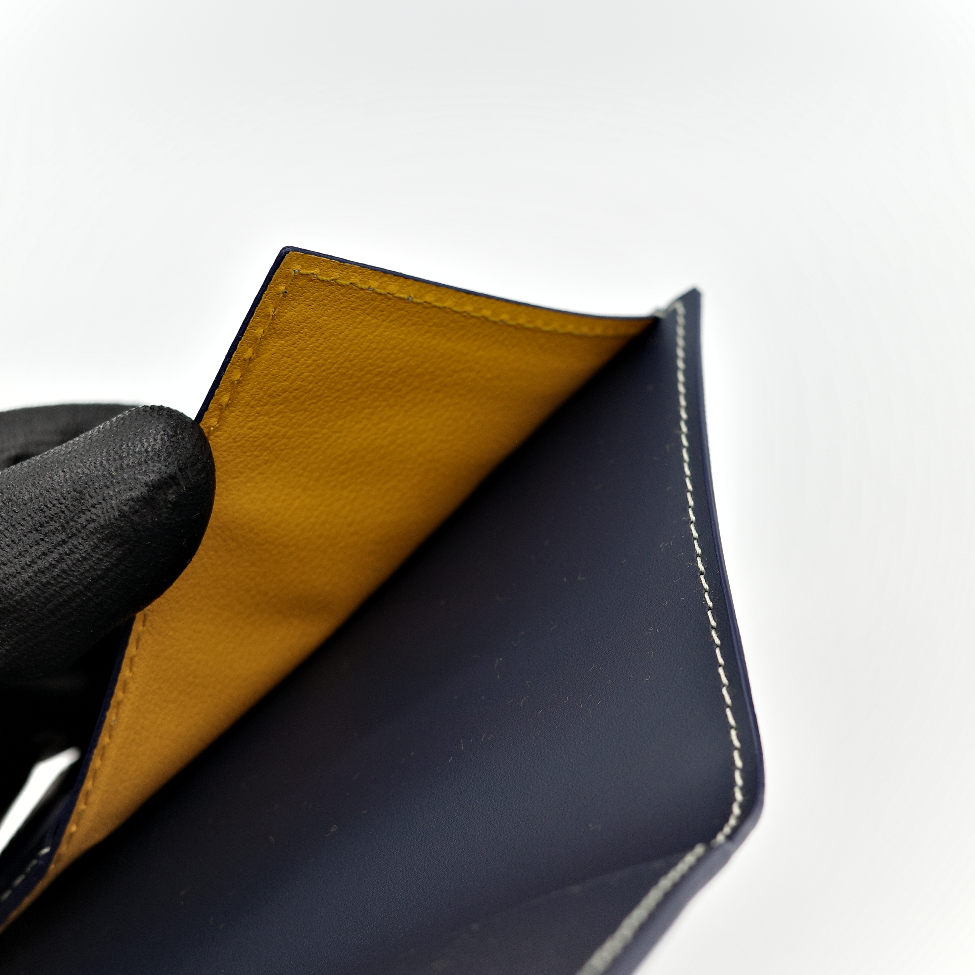 Goyard 戈雅 海軍藍 經典花紋 護照夾-6