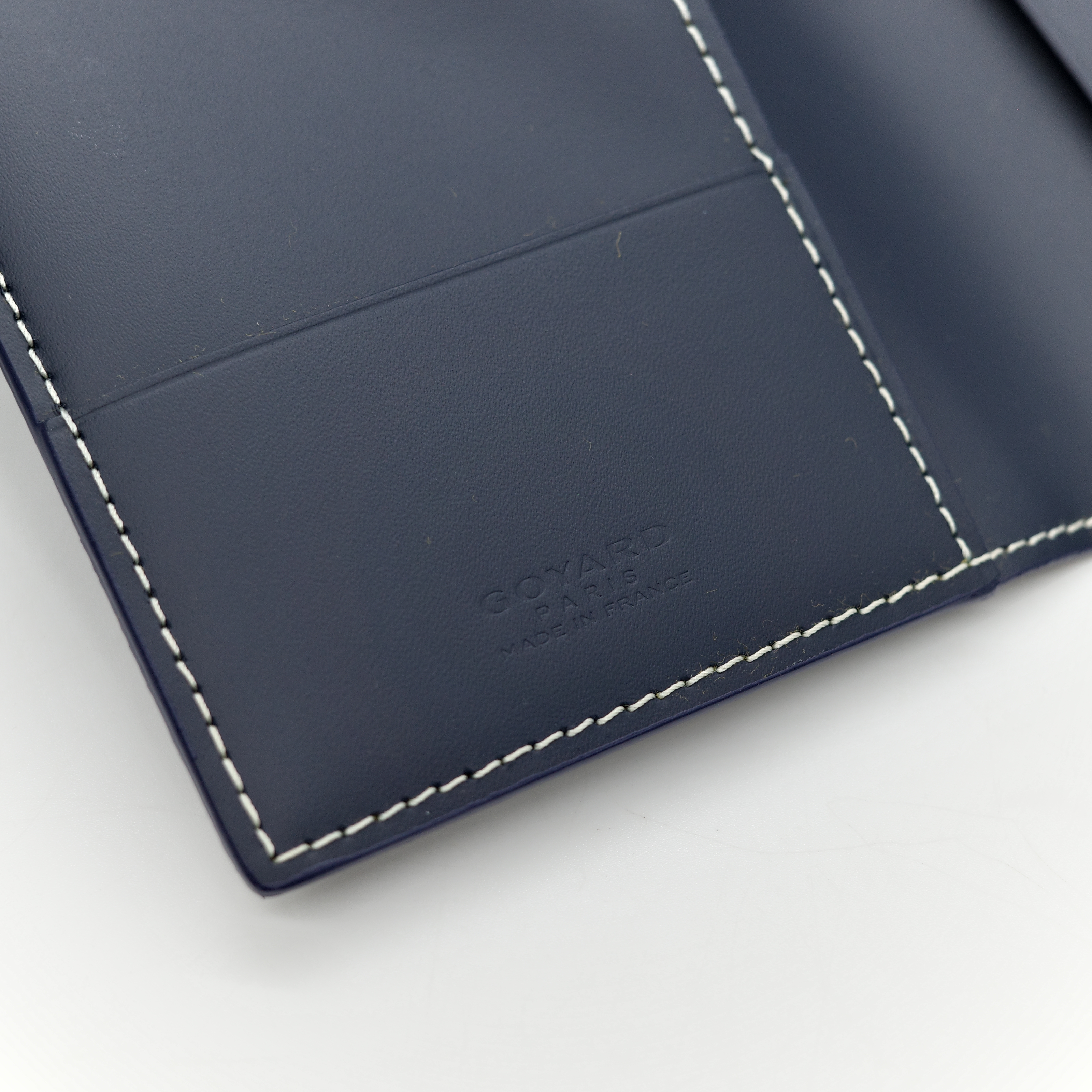 Goyard 戈雅 海軍藍 經典花紋 護照夾-8