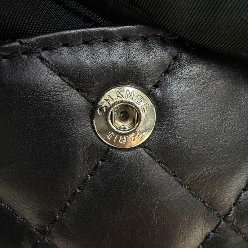 CHANEL 2.55 黑銀色做舊 28 IA446-28