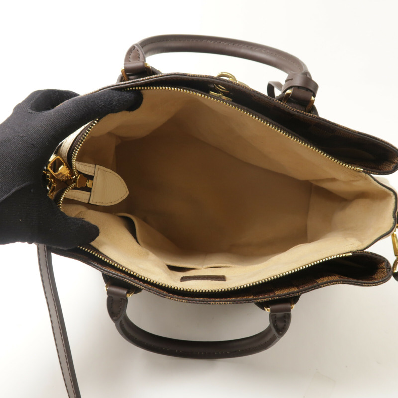 LOUIS VUITTON Damier Normandy手挽肩背兩用袋-4