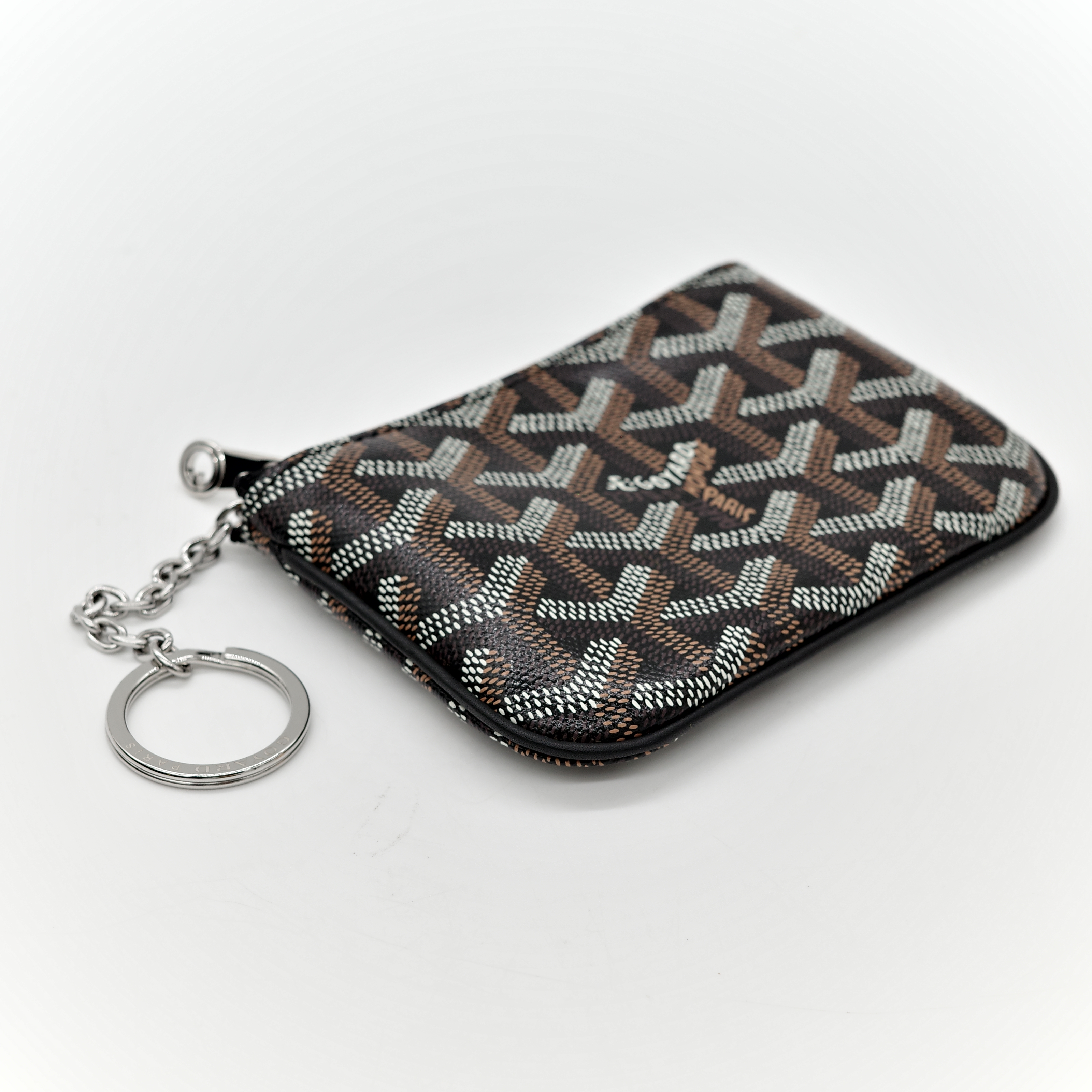 Goyard 戈雅 黑色經典花紋 零錢包-3