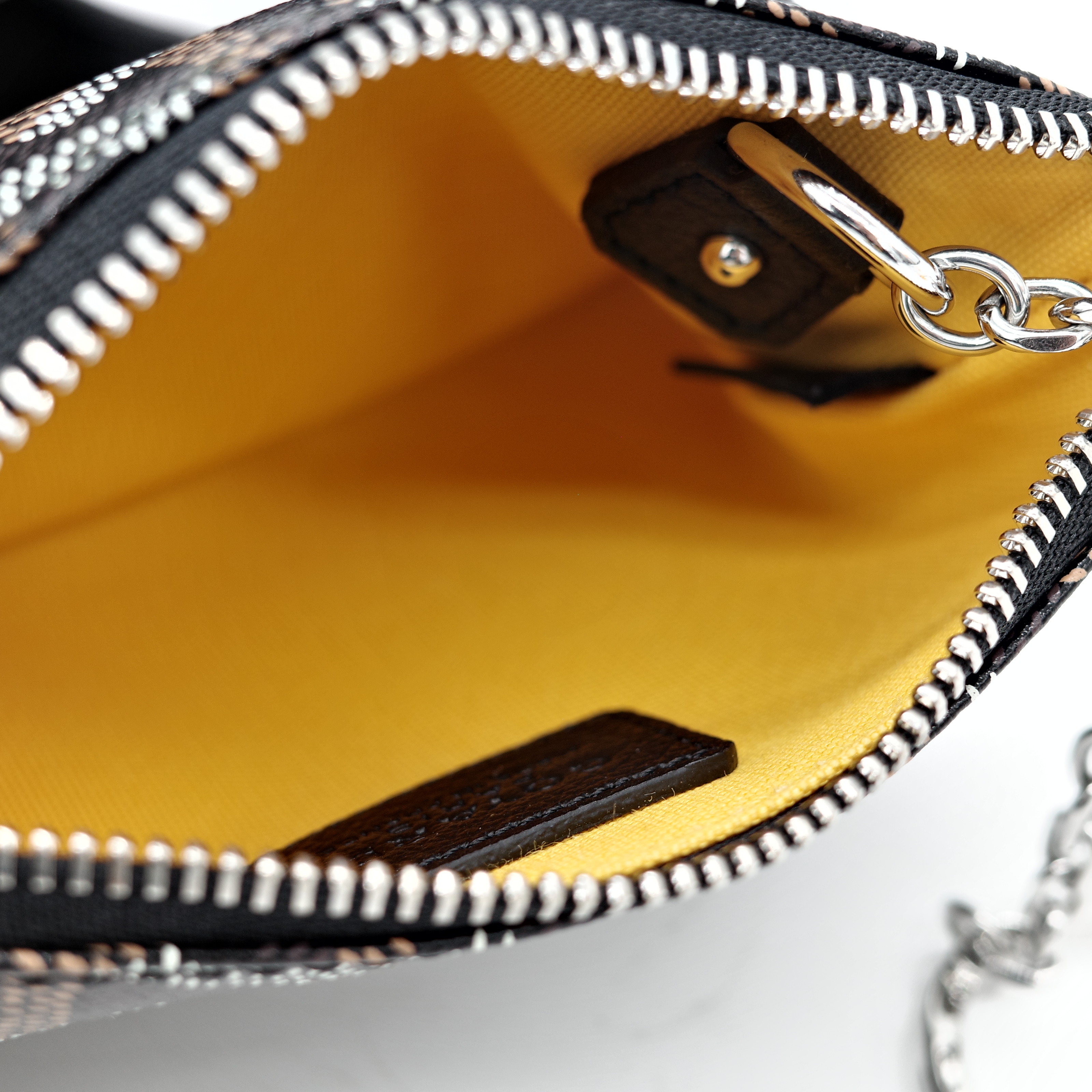 Goyard 戈雅 黑色經典花紋 零錢包-4