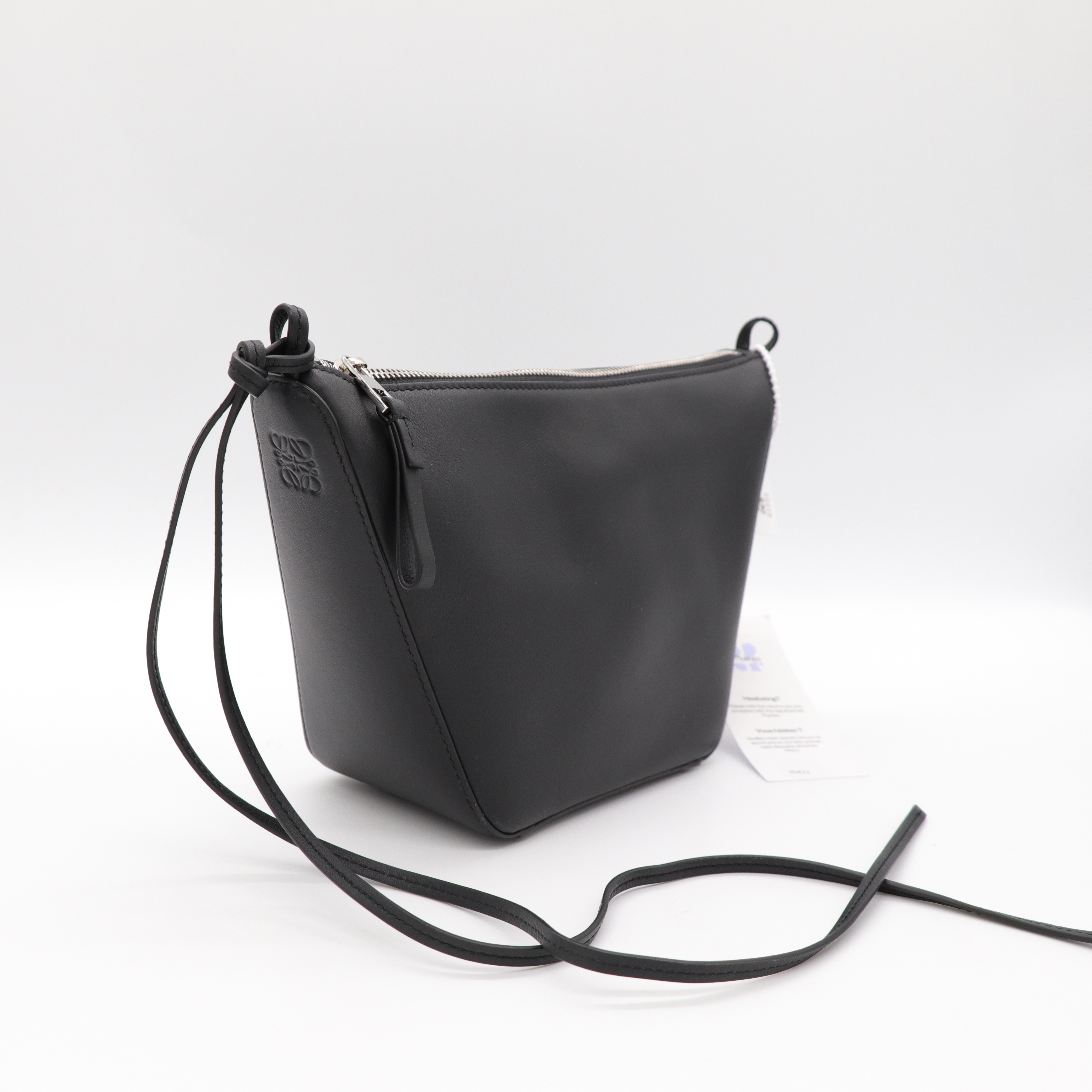 Loewe 羅威 mini Hammock Hobo 黑色 肩背包-2