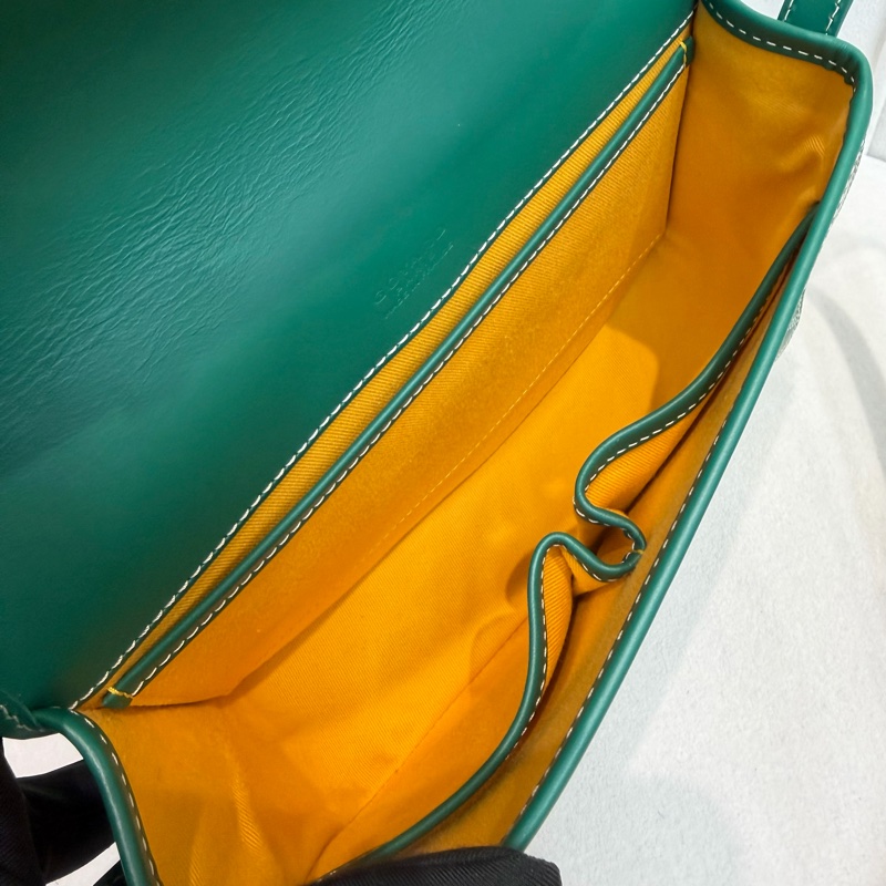 GOYARD 綠色郵差袋 S SIZE XC449-12