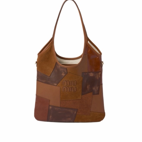 Miu Miu 女士 IVY徽標單肩包均碼碼常規、40cm*35cm