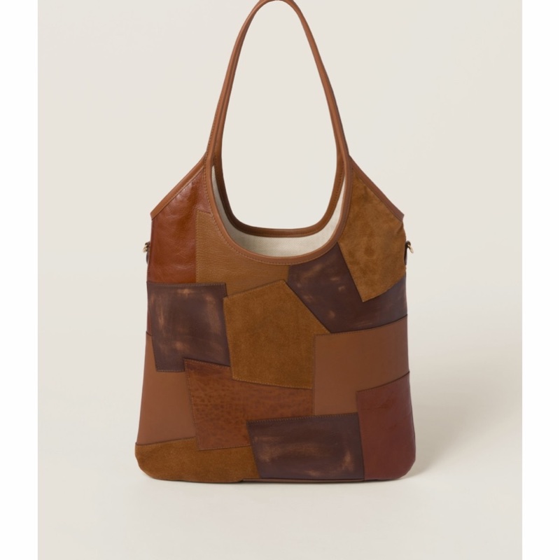 Miu Miu 女士 IVY徽標單肩包均碼碼常規、40cm*35cm-3