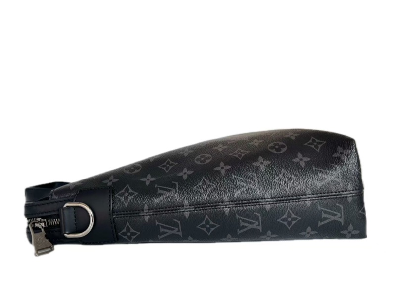 【全網最低價✨狀況超好】Louis Vuitton Explorer黑花拼皮男士公文包-9