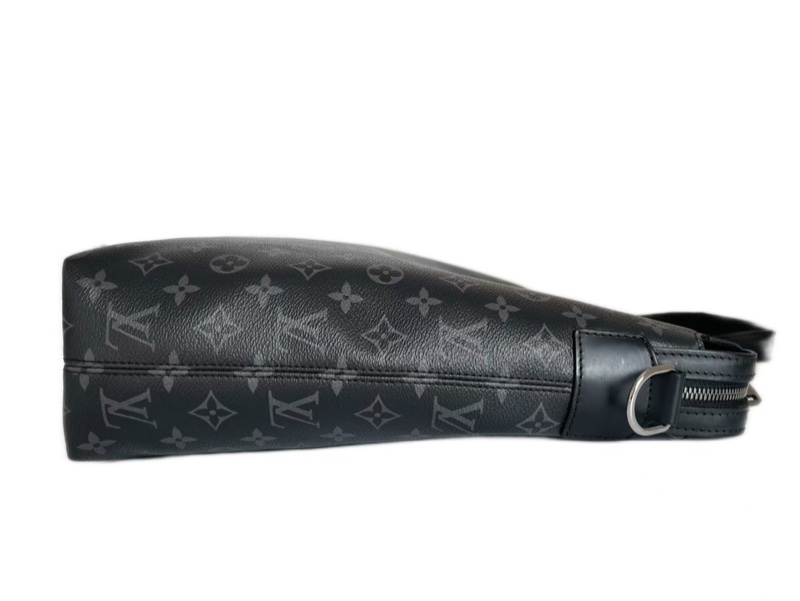 【全網最低價✨狀況超好】Louis Vuitton Explorer黑花拼皮男士公文包-10
