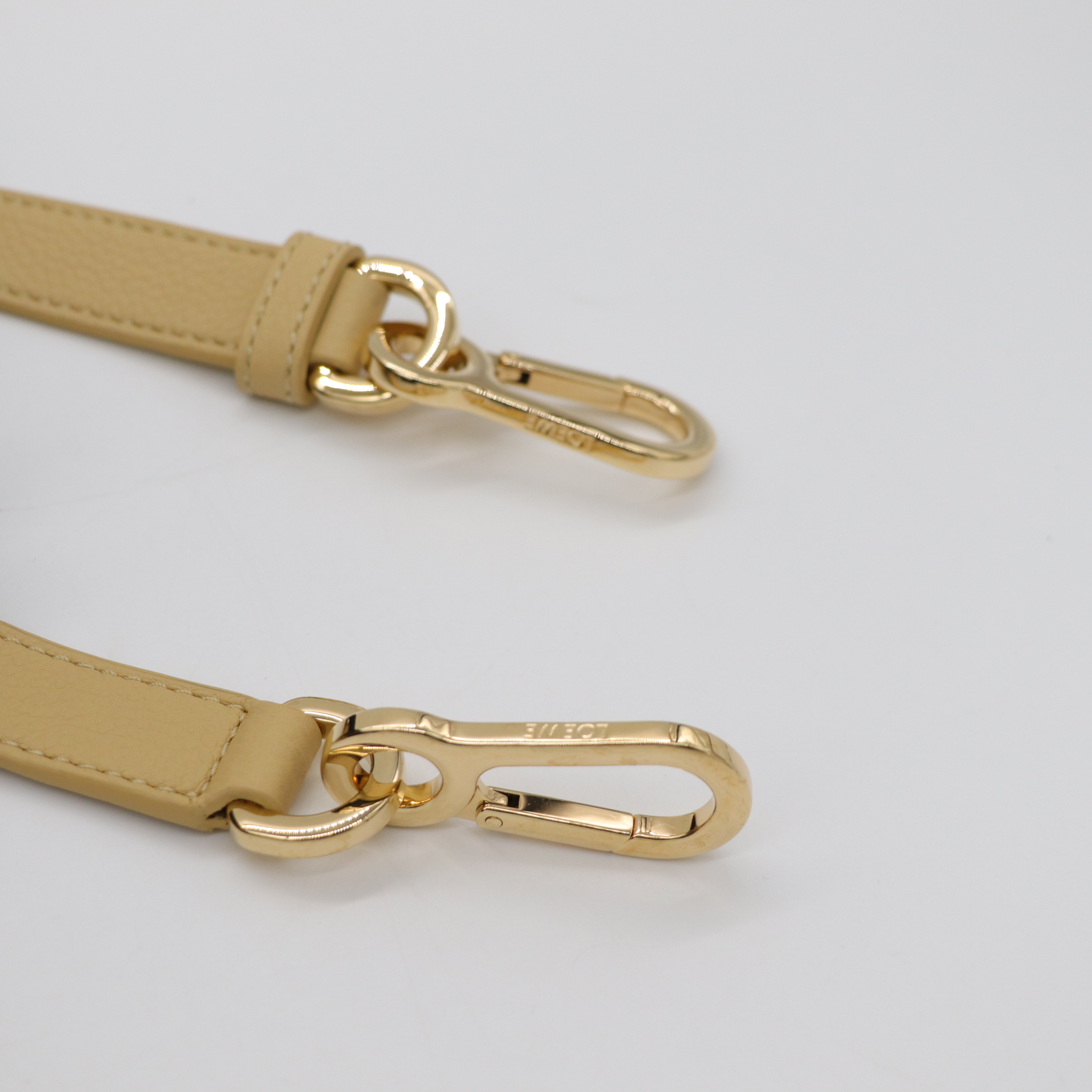 Loewe 羅威 Puzzle 奶油色 小號 肩背包-9