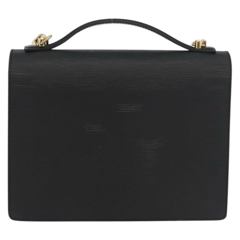 【日本直送】路易威登 Epi Monceau 28 手提包黑色 M52122 LV 正品 ep14190A-1