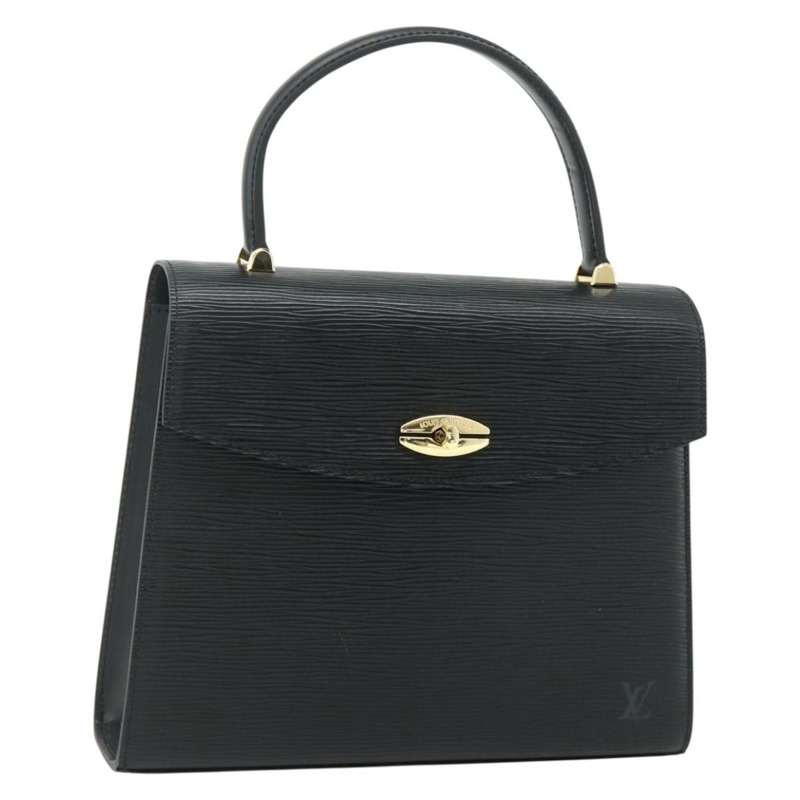 【日本直送】路易威登 Epi Malesherbes 手提包 黑色 M52372 LV 正品 ep14395A-0