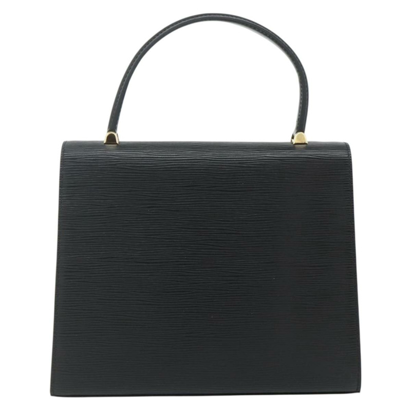 【日本直送】路易威登 Epi Malesherbes 手提包 黑色 M52372 LV 正品 ep14395A-1
