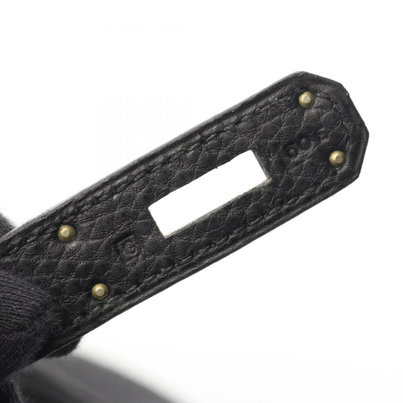 黑色 Togo牛皮 Birkin 35 柏金包 手提包 □G刻 銀扣【HERMES 愛馬仕】-4