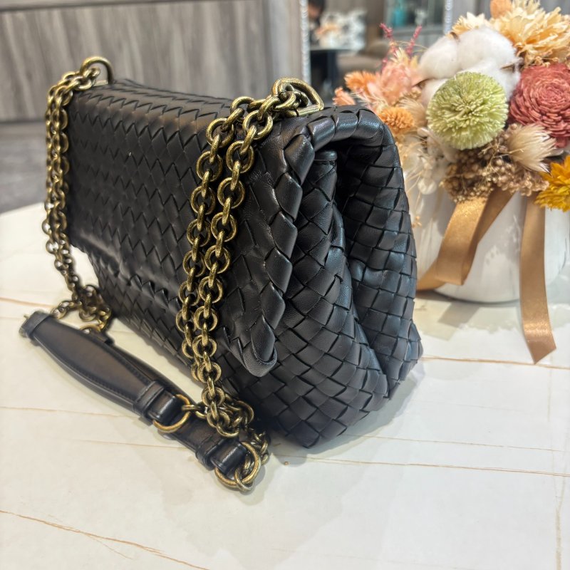 *SHIHNA名牌精品* BOTTEGA VENETA 編織斜背/肩背包-3
