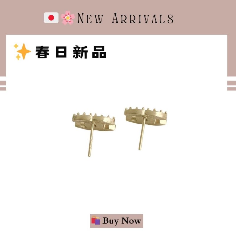 🛍️🎁 26 🔥 4月新品【預訂】 💘 香奈兒 Chanel 經典款金色水鑽耳環 🔥 香奈兒熱賣款 香奈兒經典款耳環 CHANEL EARRING-6