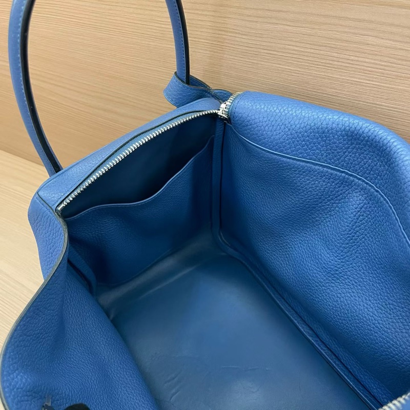 NO:C99 Hermes愛馬仕 LINDY深兰銀扣TC 34，2016年 X 無附件-8