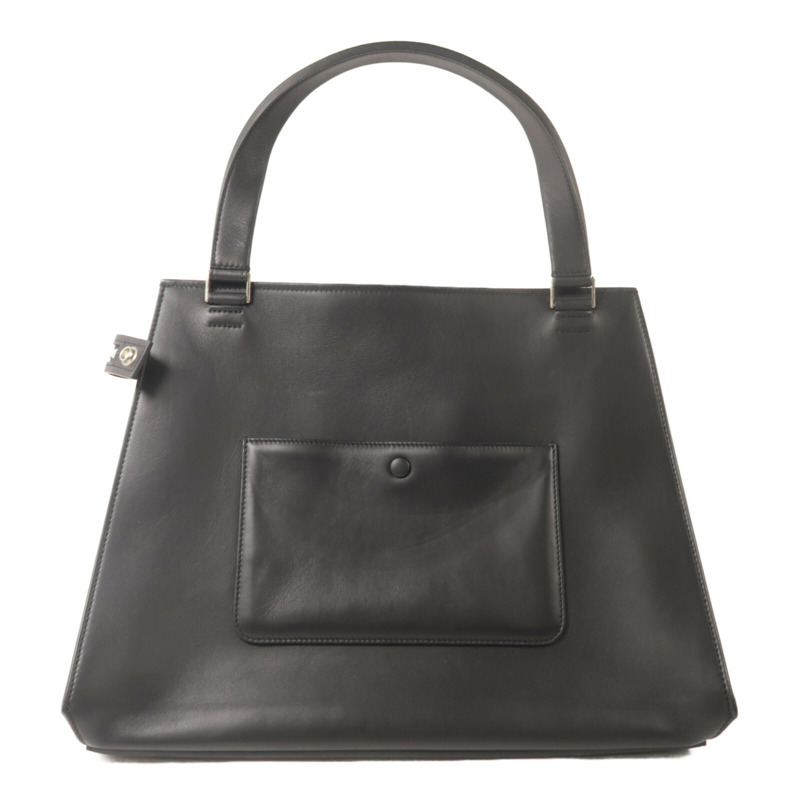 CELINE 牛皮皮革/馬毛Edge Bag手挽袋-2