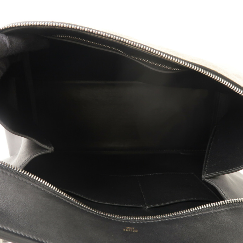 CELINE 牛皮皮革/馬毛Edge Bag手挽袋-4