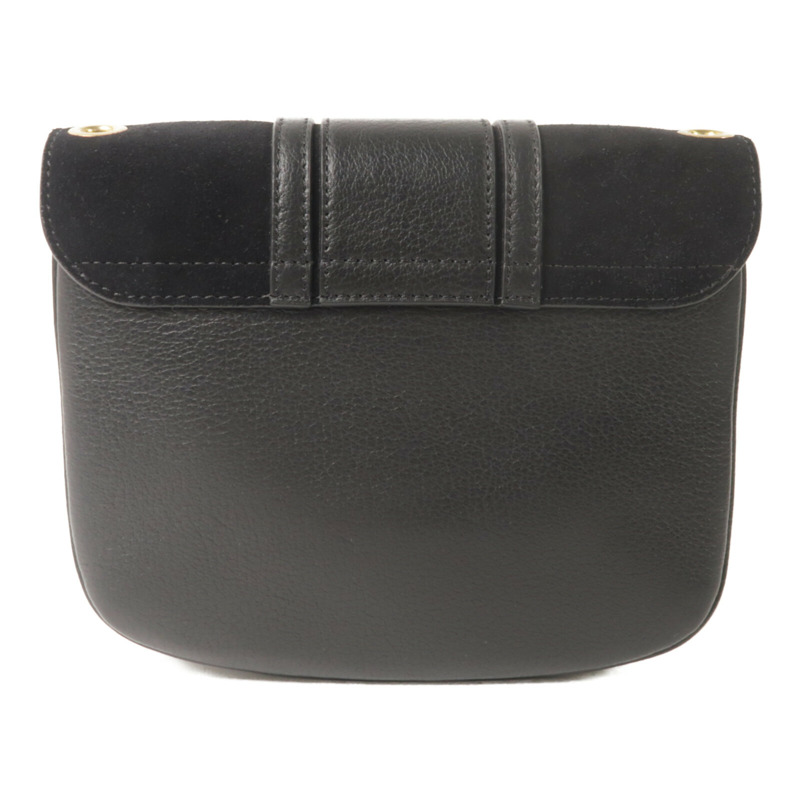 SEE BY CHLOE 麂皮/牛皮皮革Hana Small肩背袋-2