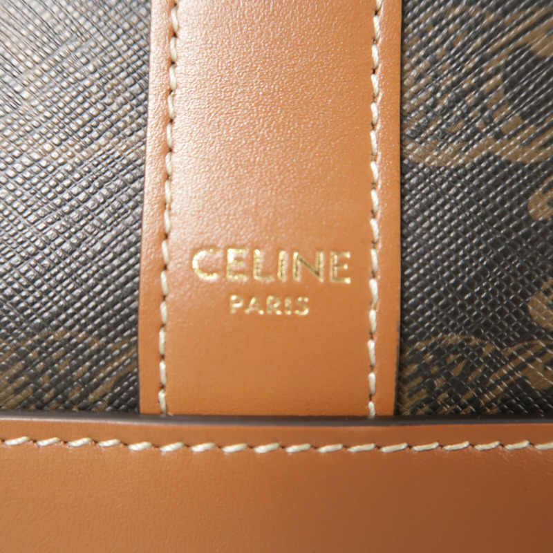 CELINE 塗層帆布Small Cabas手挽袋-5