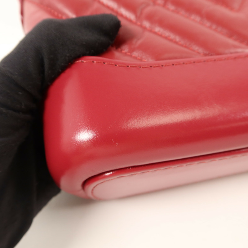 CHANEL 牛皮皮革Gabrielle Small鏈帶肩背袋-18