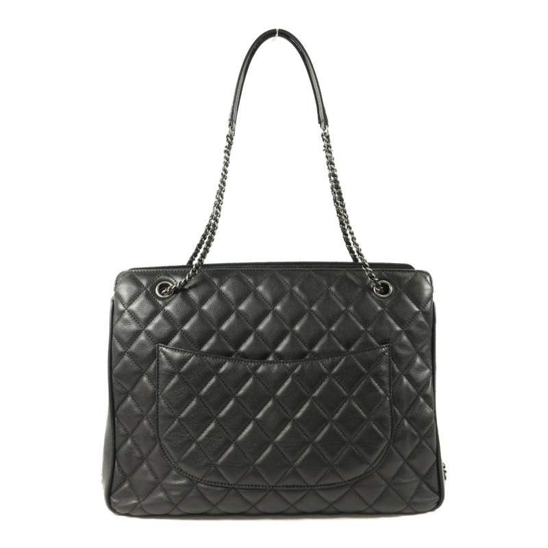 CHANEL 牛皮皮革Quilted Frame In Chain Tote手挽袋-1