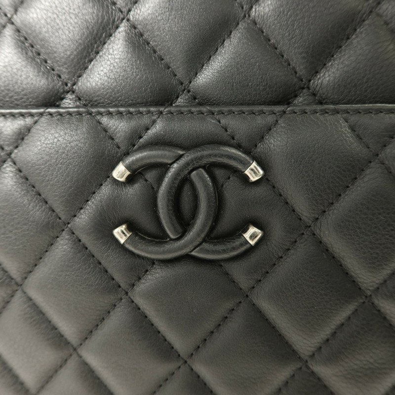 CHANEL 牛皮皮革Quilted Frame In Chain Tote手挽袋-10