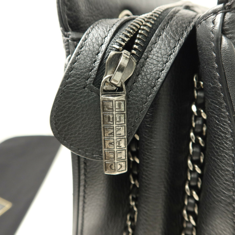 CHANEL 牛皮皮革Quilted Frame In Chain Tote手挽袋-12