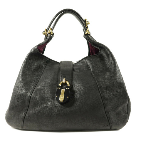 LOEWE 牛皮皮革Calle Hobo Bag肩背袋