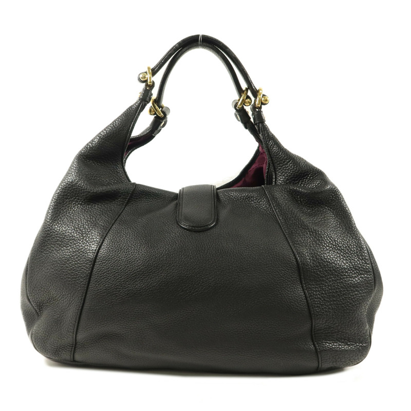 LOEWE 牛皮皮革Calle Hobo Bag肩背袋-1