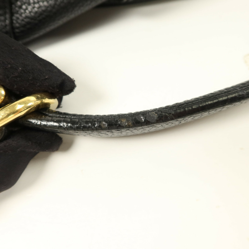 LOEWE 牛皮皮革Calle Hobo Bag肩背袋-15