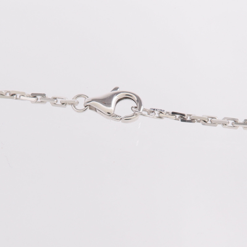 CARTIER 18K白金Love Necklace 6 Diamonds鑽石項鍊-4