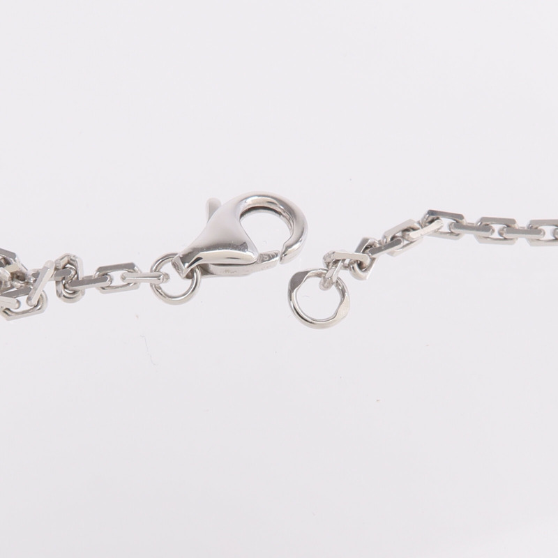 CARTIER 18K白金Love Necklace 6 Diamonds鑽石項鍊-5