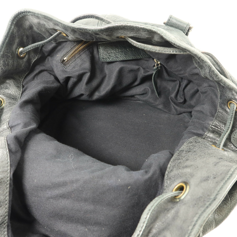 BALENCIAGA 牛皮皮革Classic Pompon手挽肩背兩用袋-4