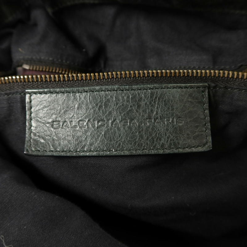 BALENCIAGA 牛皮皮革Classic Pompon手挽肩背兩用袋-5