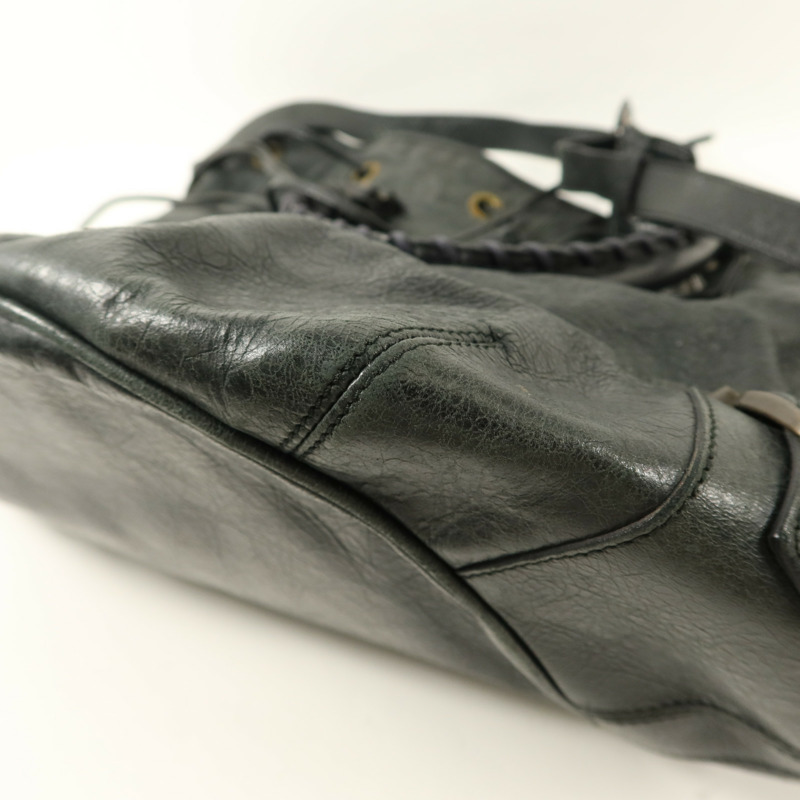 BALENCIAGA 牛皮皮革Classic Pompon手挽肩背兩用袋-14