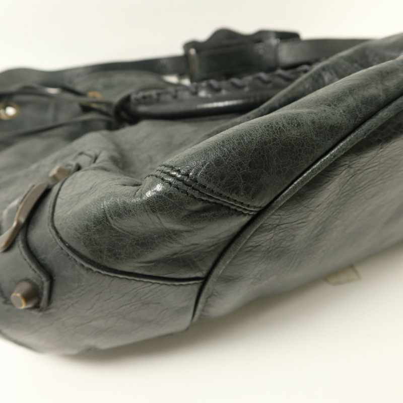 BALENCIAGA 牛皮皮革Classic Pompon手挽肩背兩用袋-15