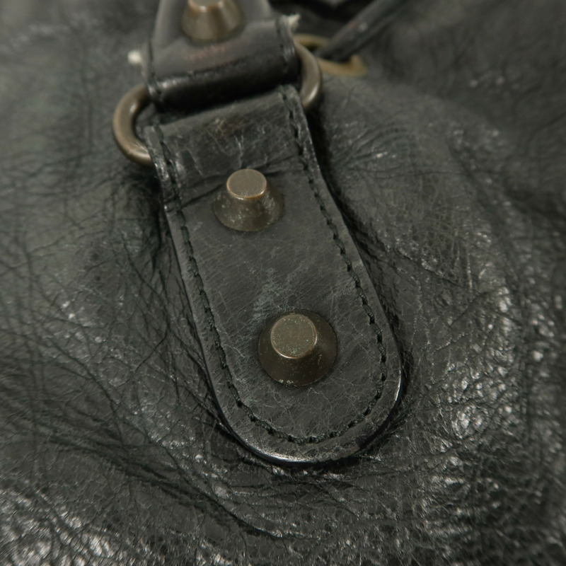 BALENCIAGA 牛皮皮革Classic Pompon手挽肩背兩用袋-18