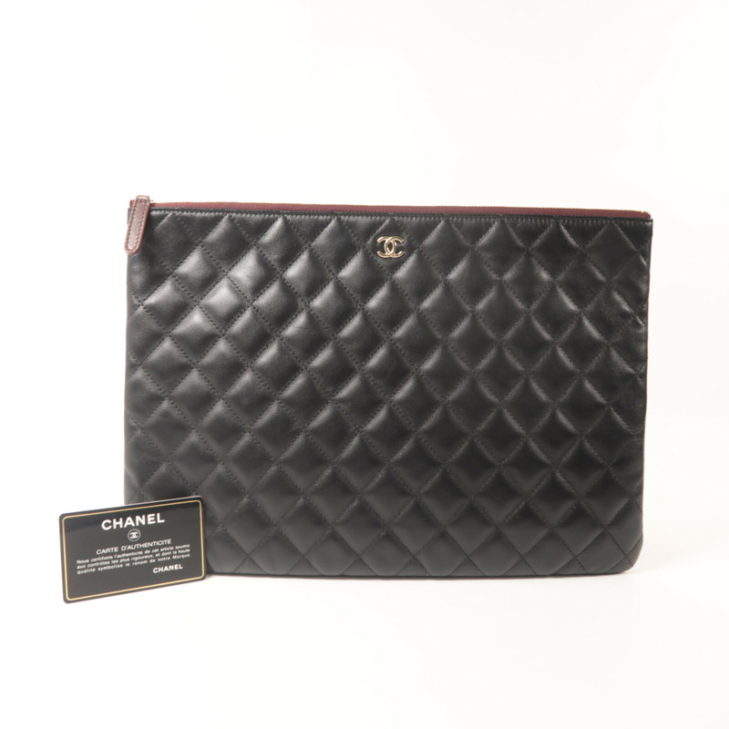 CHANEL 羊皮皮革Clutch手拿包-9
