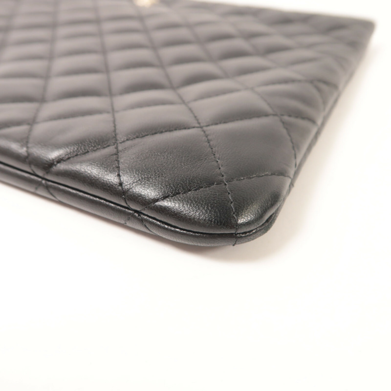 CHANEL 羊皮皮革Clutch手拿包-11