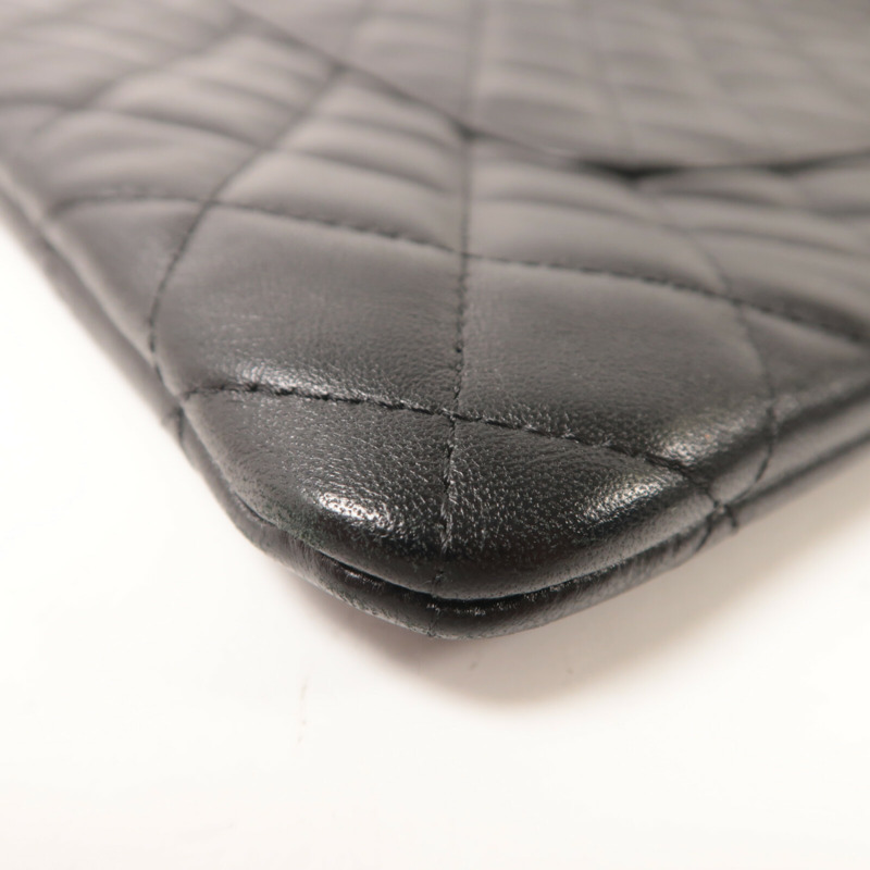 CHANEL 羊皮皮革Clutch手拿包-12