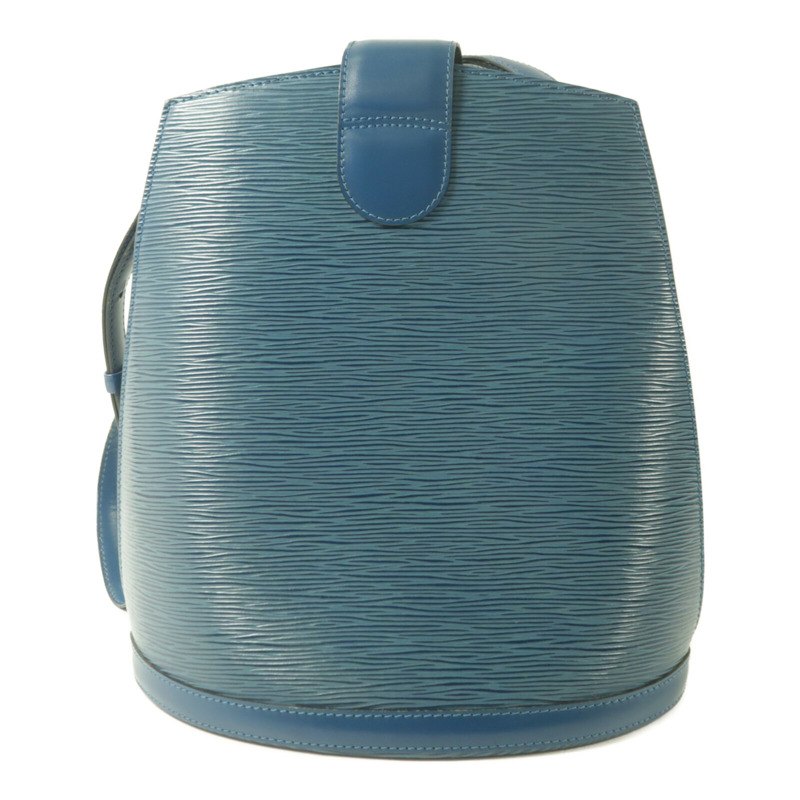 LOUIS VUITTON Epi 1993 Blue Epi Cluny肩背袋-2