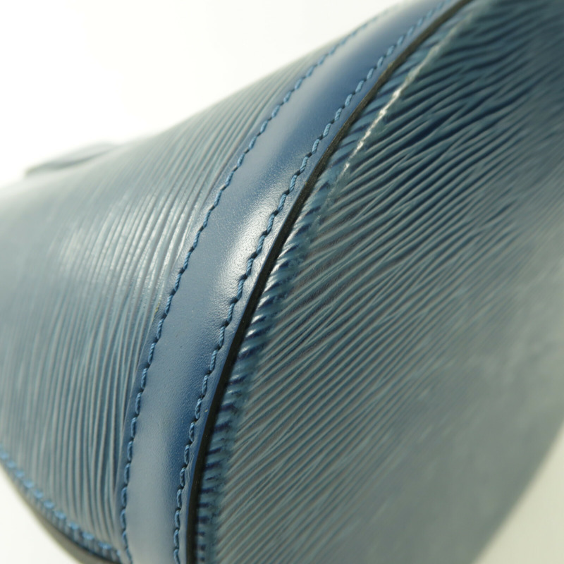 LOUIS VUITTON Epi 1993 Blue Epi Cluny肩背袋-11