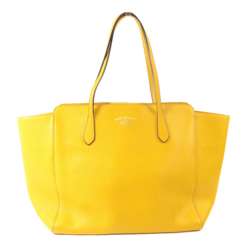 GUCCI 牛皮皮革Swing Large Tote手挽袋